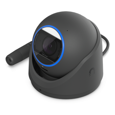 UBIQUITI - Cámara IP Turret / 4K 8MP / Zoom Óptico 2.36× / IR 40 m (131 ft) / PoE+ / IP66 IK04 / Audio Bidireccional