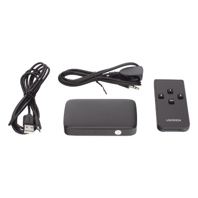 UGREEN - Conmutador HDMI / 3 Entradas a 1 Salida / 4K@30Hz / 3D / Control Remoto IR / Indicador LED