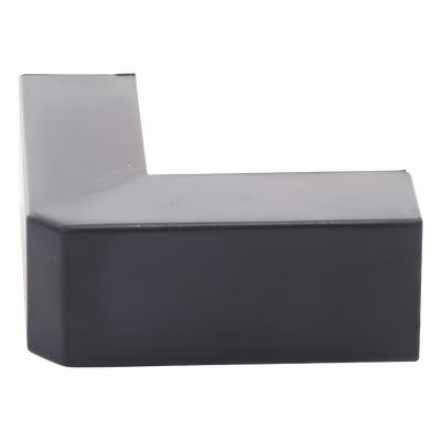 THORSMAN - Esquinero Exterior / PVC Autoxtinguible / Negro / Para Canaleta TMK-1720-N-CC