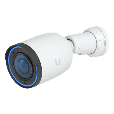 UBIQUITI - Cámara Bullet IP / 4K 8 Megapixel / Zoom Óptico 2.36× / IR 60 m (197 ft) / Audio Bidireccional / IP66 IK04 / PoE+