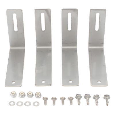 ECCO - Bracket para Barra LED Direccional / Montaje en Estribo / Compatible ED3760BWRW y ED3772BWRW / Vehículos Silverado