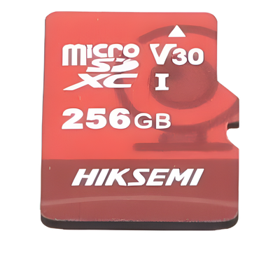 HIKSEMI BY HIKVISION - Memoria MicroSD / 256 GB / Lectura 95 MB/s / Escritura 55 MB/s / Clase 10 U3 / Grabación 24/7 / TLC NAND