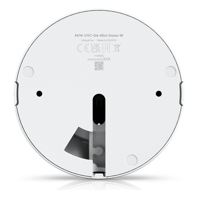 UBIQUITI - Cámara IP Mini Domo / 4K 8 Megapixel / Visión Nocturna IR 20 m (65.6 ft) / Audio Bidireccional / IK08 / IP66 / PoE+