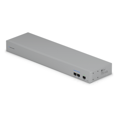 UBIQUITI - Switch WAN Capa 2 / 3 Uplinks SFP+ 10G / 1 Puerto RJ45 GbE / 20 Gbps Switching / Alimentación CA Redundante / Rack 1U