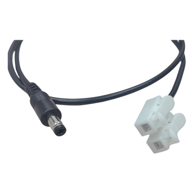 EPCOM POWERLINE - Cable de Alimentación DC / Macho 5.5 x 2.1 mm / 22 AWG / 60 cm (1.97 ft) / Puntas Libres / Polarizado