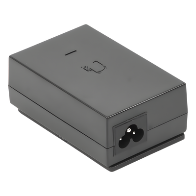 UBIQUITI - Adaptador PoE Ubiquiti de 48VDC, 0.5A puerto Gigabit