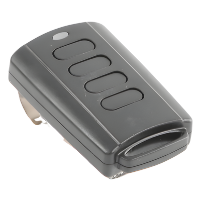 ACCESSPRO - Control Remoto con Clip para Visera / 433.92 MHz / 4 Botones / -10°C a 50°C / Batería 12V Incluida