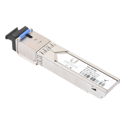 UBIQUITI - Módulo SFP GPON B+ / 2.5 Gbps Downstream / 1.25 Gbps Upstream / 20 km (65,616 ft) / 128 ONU / SC/UPC Monomodo