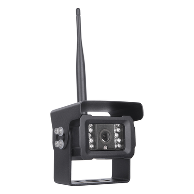 EPCOM - Sistema de Cámara de Reversa Inalámbrico / Monitor Táctil 7" 1024x600 / Transmisión 2.4 GHz / Alcance 200 m (656.2 ft) / IP69K / 12-24 VDC