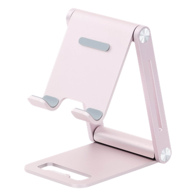 UGREEN - Soporte para Celular / Aluminio / Plegable / Multiángulo / 4.7 a 7.9 pulgadas / Carga 600 g / Rosa