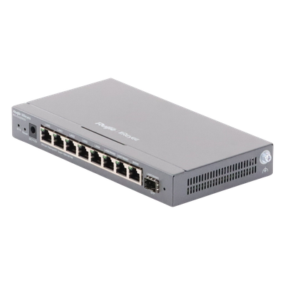 RUIJIE - Router Balanceador / 4 Servicios WAN / SD-WAN 80 Mbps / 600 Mbps Rendimiento / 200 Clientes / 16 VLAN / Montaje Rack
