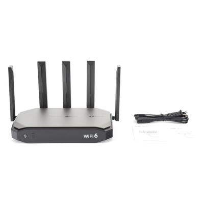 RUIJIE - Router Wi-Fi 6 / Dual Band / 4x WAN Balanceado / Mesh / 180 Clientes / 1.2 Gbps / 5 Antenas 5 dBi