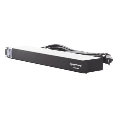 CYBERPOWER - PDU Básico Rack / 10 Salidas NEMA 5-15R / 15 Amp / 120 Vca / 1U / Cable 4.5 m (14.8 ft)