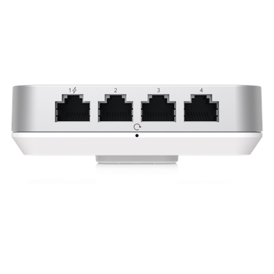 UBIQUITI - Access Point / WiFi 6 / 2.4 y 5 GHz / 5.3 Gbps / 4 Puertos GbE RJ45 / PoE In+Out / Montaje en Pared