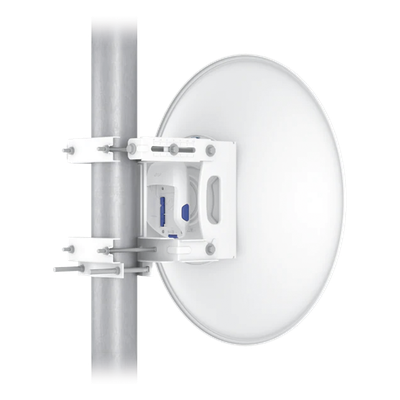UBIQUITI - Antena Direccional Tipo Plato / 30 dBi / 5150-6875 MHz / Doble Polarización / Resistencia Viento 200 km/h (124 mph) / Ajuste Elevación ±15°