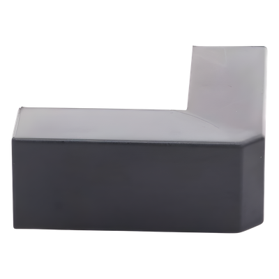 THORSMAN - Esquinero Exterior / PVC Autoxtinguible / Negro / Para Canaleta TMK-1720-N-CC