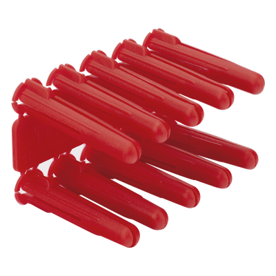 THORSMAN - Taquete de Anclaje / 1/4" / Doble Expansión Multidireccional / Carga 60 kg / HDPE Resistente / Paquete 100 Piezas