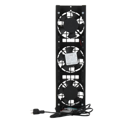 LINKEDPRO BY EPCOM - Kit de Ventiladores para Gabinete de Piso / 110 Vca / 12 x 12 cm / 1.56 ft Cable / Acero Calibre 18