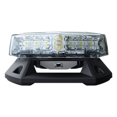 SIGNALPRO - Barra de Luces LED / 96 LED / Ámbar / 360° / SAE J845 Clase 1 / ECE R65 Clase 1 / Multivoltaje 12-24 VCD / 48" (1219 mm)