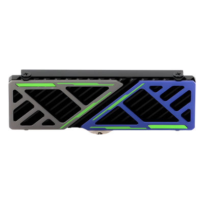 HIKSEMI BY HIKVISION - Disipador Pasivo M.2 2280 / Reducción de Temperatura ≤25°C / Aleación de Aluminio / Compatible PC y PS5 / 73 x 22 x 9 mm