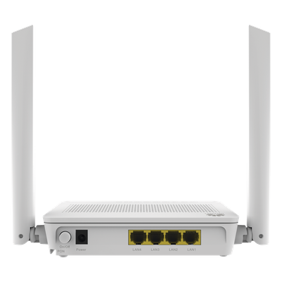 HUAWEI - ONT GPON / Wi-Fi 5 Doble Banda / 4 Puertos LAN (2GE + 2FE) / 2 Antenas 7 dBi / Hasta 867 Mbps