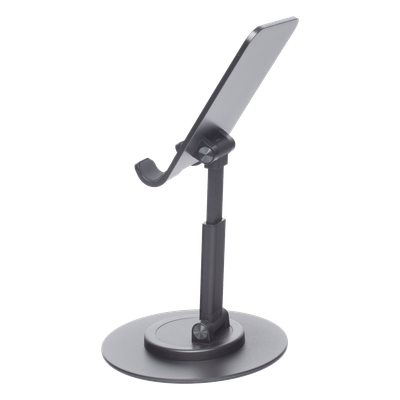 UGREEN - Soporte para Dispositivo Móvil / Rotación 360° / Altura Ajustable 17-20 cm (6.7-7.9 in) / Ángulo 0-130° / Plegable 4.32 cm (1.7 in) / Aluminio