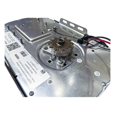 ACCESSPRO - Motor Automático para Puerta de Garage / 1/2 HP / Arranque y Paro Suaves / 127 VCA / 20 Controles 433 MHz / Rieles Tipo T y C / Respaldo de Energía