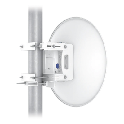 UBIQUITI - Antena Direccional Tipo Plato / 30 dBi / 5150-6875 MHz / Doble Polarización / Resistencia Viento 200 km/h (124 mph) / Ajuste Elevación ±15°