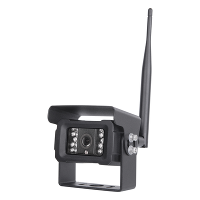 EPCOM - Sistema de Cámara de Reversa Inalámbrico / Monitor Táctil 7" 1024x600 / Transmisión 2.4 GHz / Alcance 200 m (656.2 ft) / IP69K / 12-24 VDC