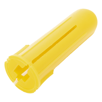 THORSMAN - Kit de Fijación / 20 Taquetes de 1" (25.4 mm) / 20 Tornillos 8 mm x 1" (25.4 mm) / Doble Expansión / Carga 50 kg / Polietileno HDPE