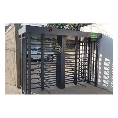 ACCESSPRO - Torniquete de Cuerpo Completo / Doble / 30 Personas/min / Interior/Exterior / Acero Inoxidable 304 / Techo Integrado / -20 a 50°C / 110 VCA