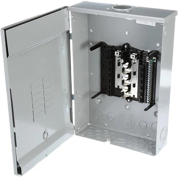 SIEMENS - Centro de carga monofásico 1 Fase, 3 Hilos para interruptores QP, de 12 polos - 24 circuitos, 120/240vca, Barras de aluminio 125 Amp, Nema 1, uso interior. Incluye tapa.