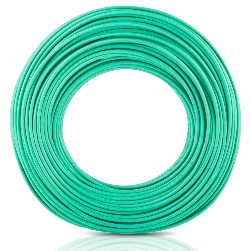 IUSA - Cable THW-LS/THHW-LS CE RoHS 6 AWG IUSA, en rollo color verde
