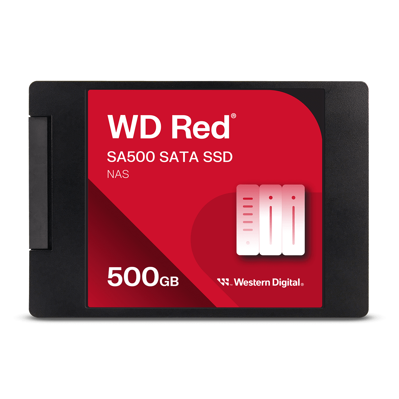 WESTERN DIGITAL - Unidad de Estado Solido (SSD) Interno Western Digital Red SA500 NAS Sata 2.5" 7 mm con Carcasa de 4 TB